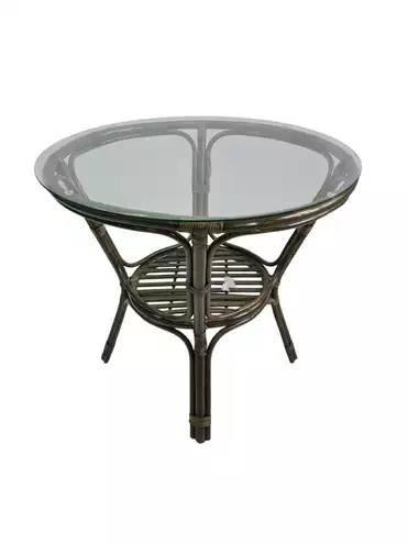 Обеденный стол из ротанга Дакота