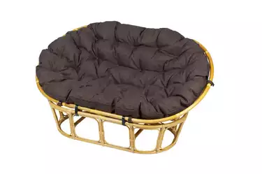 Подушка на диван Мамасан, цвет: коричневый