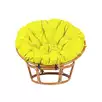 Подушка для кресла Папасан, цвет: желтый