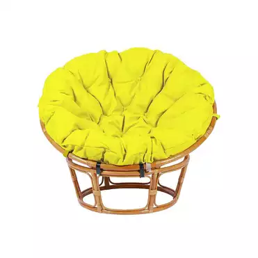 Подушка для кресла Папасан, цвет: желтый