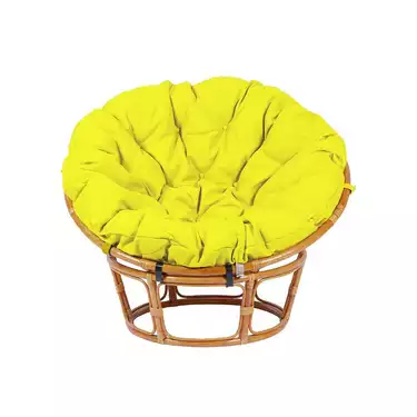 Подушка для кресла Папасан, цвет: желтый