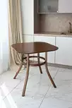 Стол венский Сатурн, квадратный, светлый орех