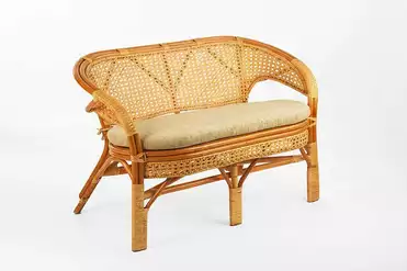 Плетеный диван Пеланги, двухместный