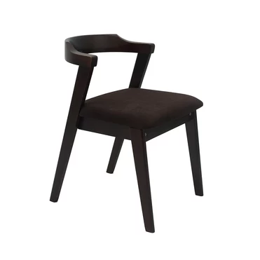 Стул деревянный Штаер, темно-коричневый