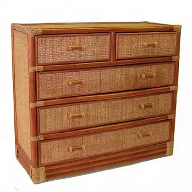 Комод из ротанга 08/45