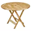 Стол деревянный Эспланад, круглый, складной