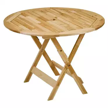 Стол деревянный Эспланад, круглый, складной