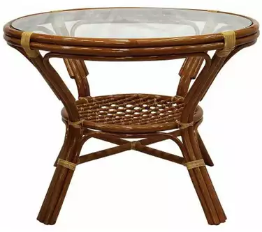 Стол обеденный из ротанга 22/02