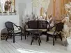 Комплект плетеной мебели Петани с диваном