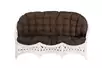 Диван 3-местный Черчилль, подушка коричневая