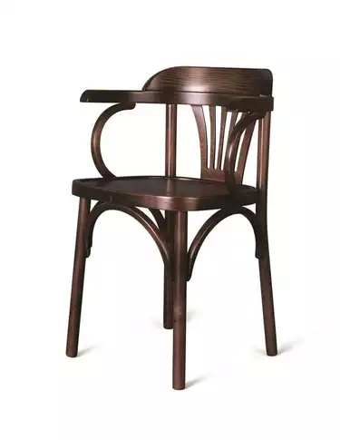 Кресло Венское твердое, темно-коричневый