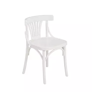 Венский стул твердый, белый