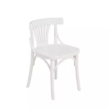 Венский стул твердый, белый