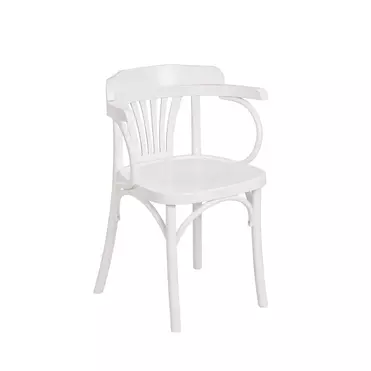 Кресло Венское твердое, белый