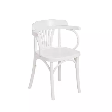 Кресло Венское твердое, белый