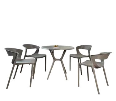 Комплект мебели для дачи и кафе из полипропилена