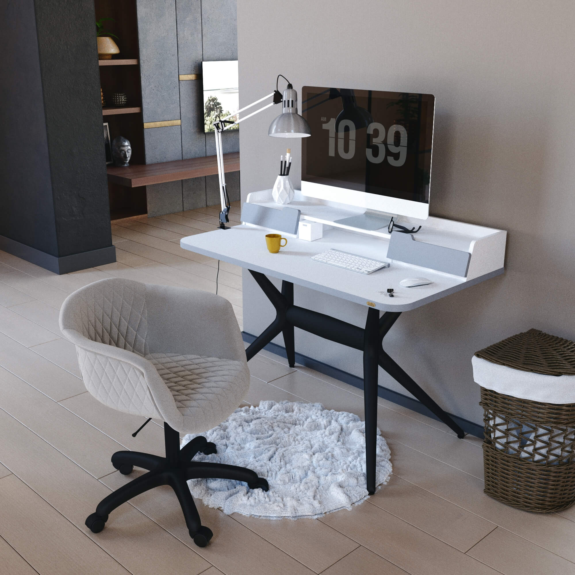 Стол рабочий Шенгерон SHT-TU30-2/TT31 120/65 ЛДСП