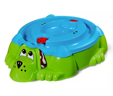 Песочница Шенгерон KIDS Собачка с крышкой 432