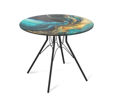 Стол Шенгерон SHT-TU34-P/TT32 80 СТЕКЛО/МДФ