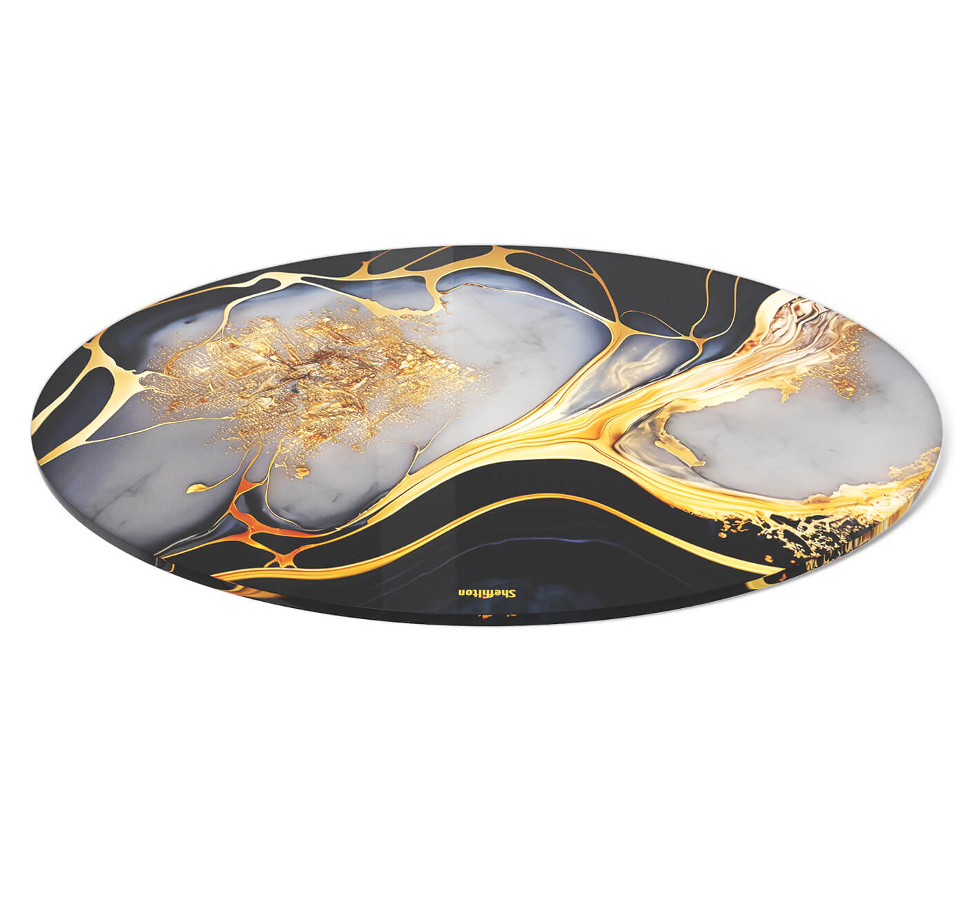 Столик журнальный Sheffilton SHT-S39/TT32 60 СТЕКЛО/МДФ