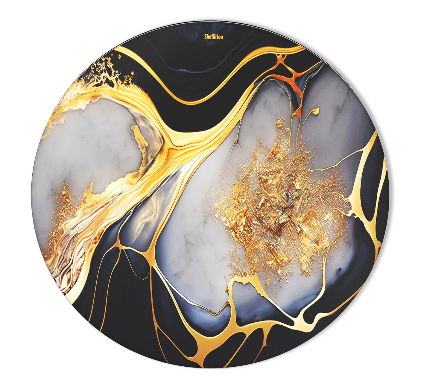 Столик журнальный Sheffilton SHT-S39/TT32 60 СТЕКЛО/МДФ