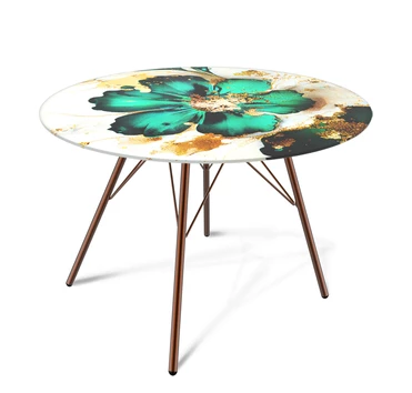 Столик журнальный Sheffilton SHT-S37/TT32 60 СТЕКЛО/МДФ