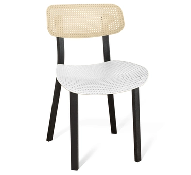 Стул Шенгерон SHT-S85 бежево-белый