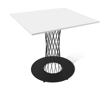 Стол Шенгерон SHT-TU3-1/80/80 ЛДСП белый