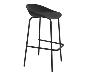 Стул барный Шенгерон SHT-ST19/S29 пластиковый