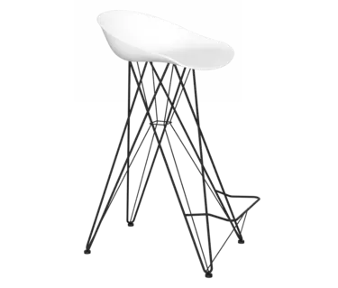 Стул барный Шенгерон SHT-ST19/S66 белый