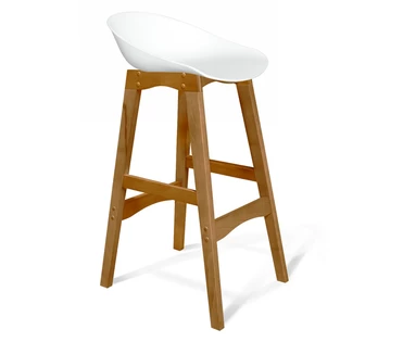 Стул барный Шенгерон SHT-ST19/S65 пластиковый