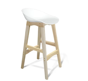 Стул барный Шенгерон SHT-ST19/S65 белый