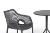 "Беллини" обеденная группа на 2 персоны, цвет темно-серый