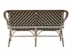 "Кабри" диван двухместный плетенный из искусственного ротанга, цвет бежево-коричневый