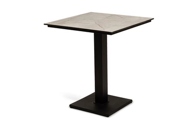 "Каффе" интерьерный стол из HPL квадратный 65х65см, цвет "461"