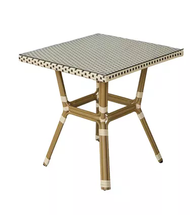 "Кабри" плетеный стол из искусственного ротанга, цвет бежево-коричневый