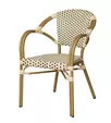 "Кабри" плетеный стул из искусственного ротанга, цвет бежево-коричневый