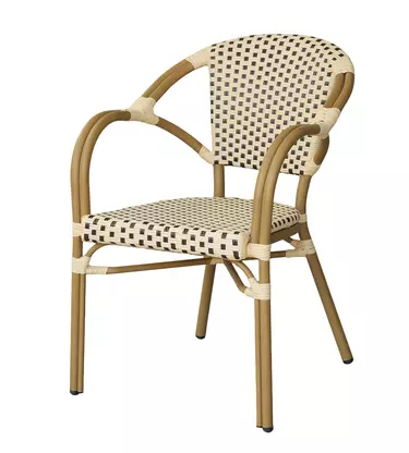 "Кабри" плетеный стул из искусственного ротанга, цвет бежево-коричневый