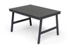"Рио" стол из HPL 130х90см, цвет столешницы "серый гранит"
