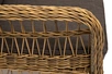 "Цинтия" кресло плетеное из искусственного ротанга, цвет соломенный