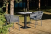 "Ковачо" обеденная группа на 2 персоны, цвет "серый гранит"