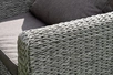 "Кальяри" лаунж-зона из искусственного ротанга (гиацинт), цвет серый