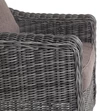 "Копаннини" кресло из искусственного ротанга, цвет графит