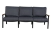 "Крокус" лаунж-зона 5-местная из алюминия, цвет темно-серый
