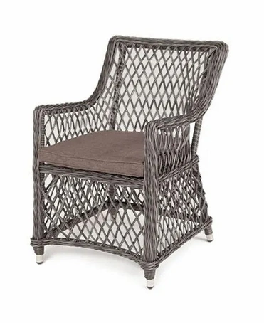 "Латтини" плетеное кресло из искусственного ротанга, цвет графит
