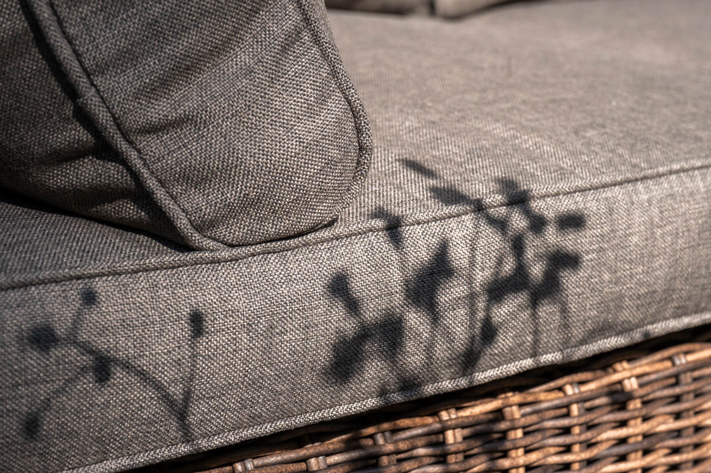 "Капри" трансформирующаяся лаунж-зона из искусственного ротанга, цвет коричневый