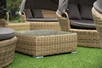 "Лунджи" журнальный столик плетеный, цвет соломенный