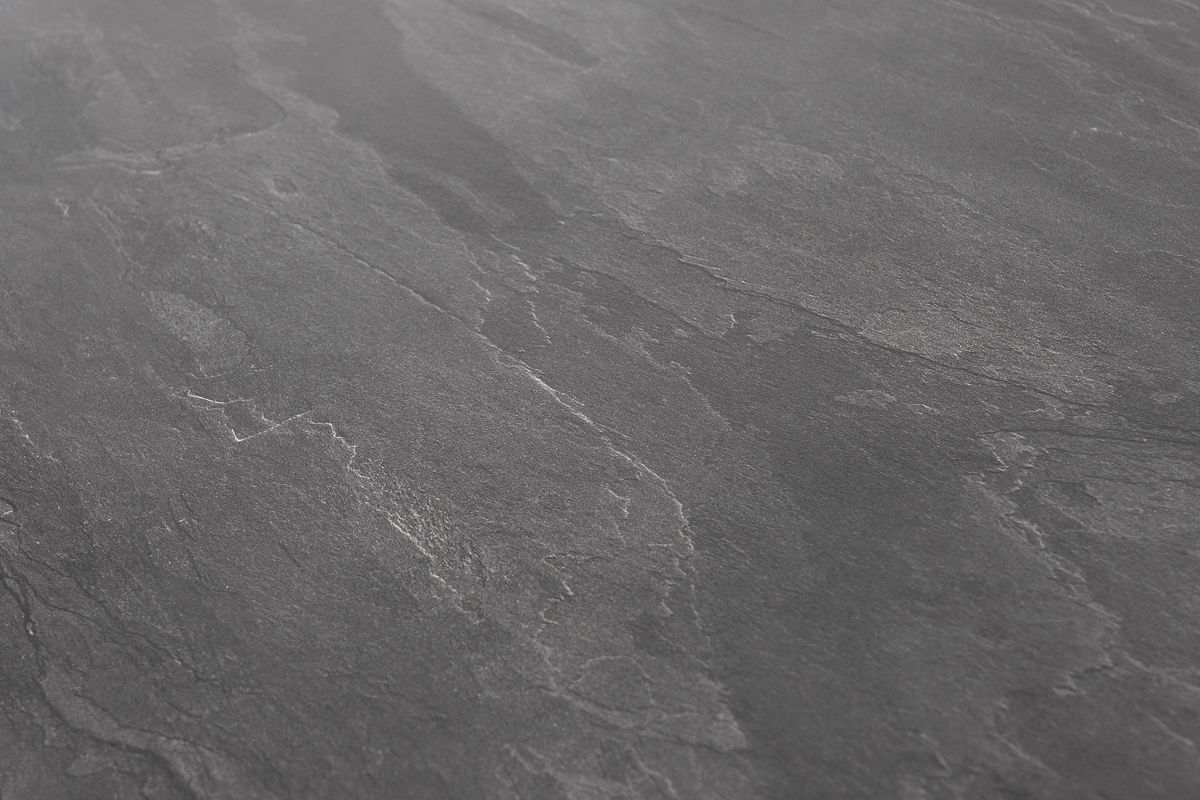 "Малага" обеденный стол из HPL 160х80см, цвет "серый гранит", каркас черный