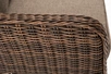 "Провенз" диван из искусственного ротанга трехместный, цвет коричневый