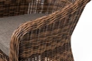 " Раверио  " лаунж-зона из искусственного ротанга, цвет коричневый